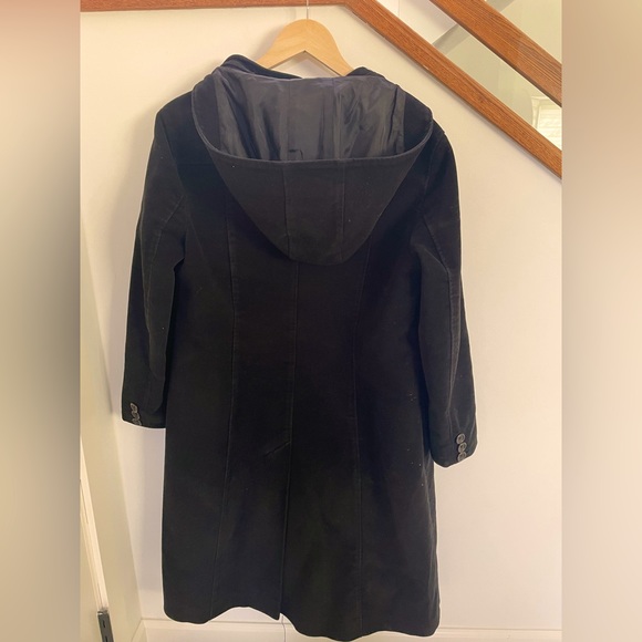 Black French Connection Coat - size 10 - Picture 2 of 3